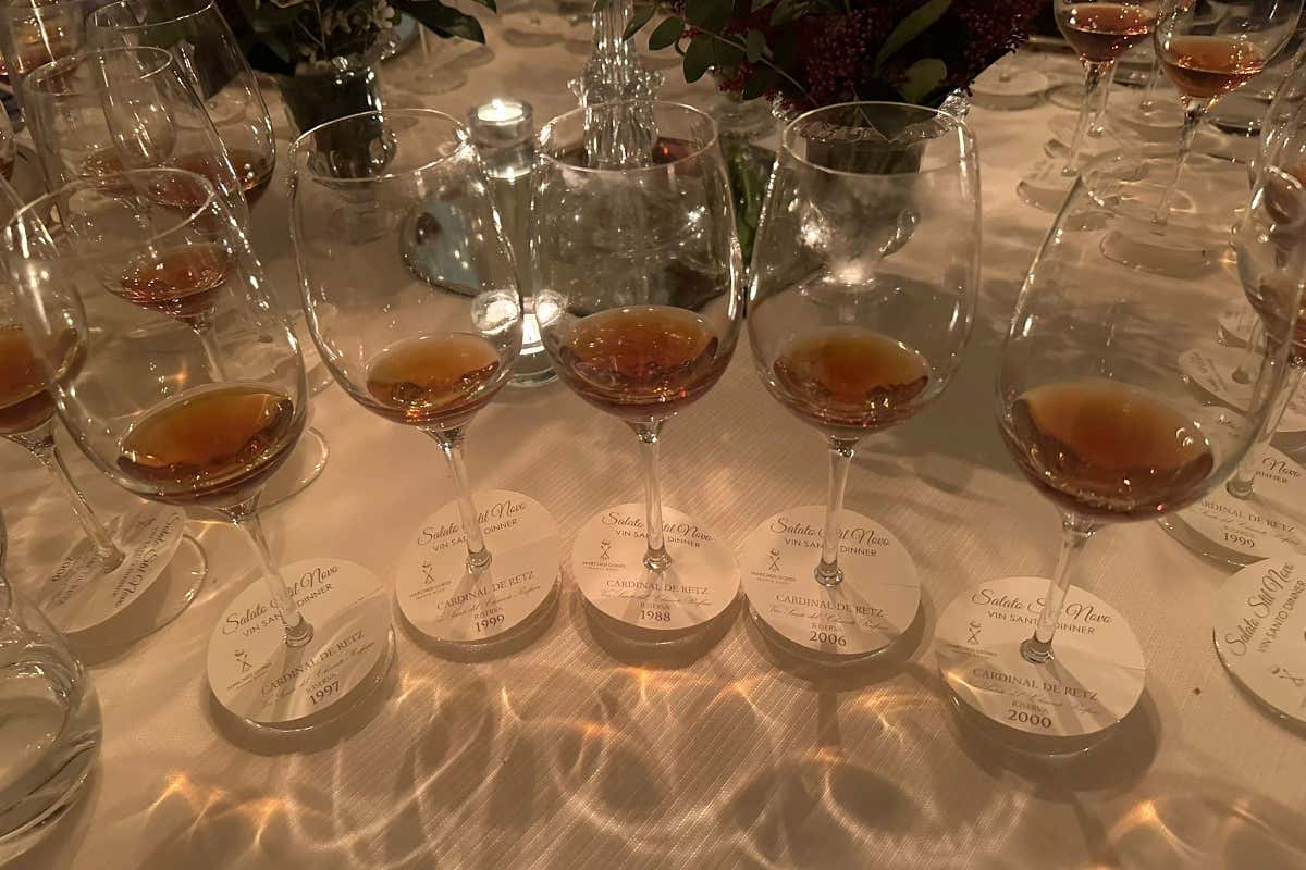 Non solo vino da dolce: vinsanto protagonista alla serata 